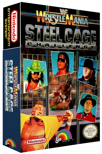 ROM WWF Steel Cage Challenge